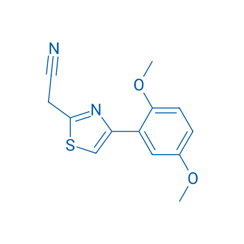 2-[4-(2,5-Dimethoxyphenyl)-1,3-thiazol-2-yl]acetonitrile 1g