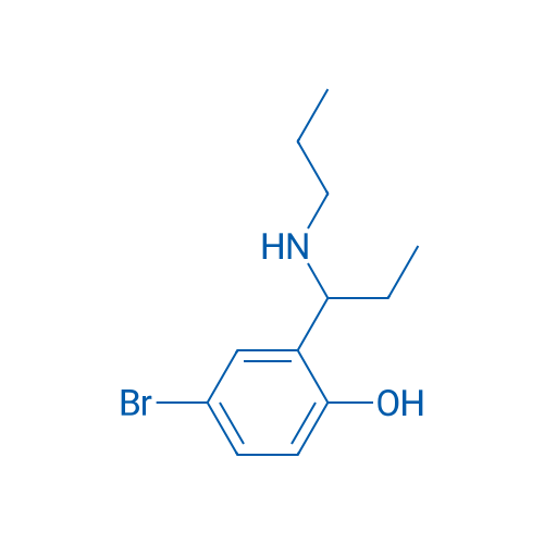 4-Bromo-2-[1-(propylamino)propyl]phenol 1g