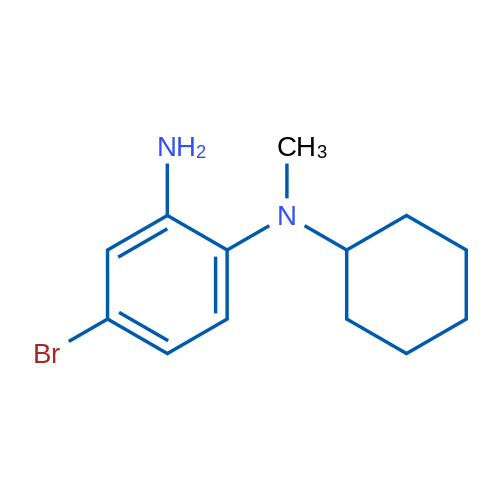 4-Bromo-N1-cyclohexyl-N1-methylbenzene-1,2-diamine 5g