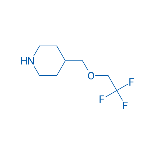 4-[(2,2,2-Trifluoroethoxy)methyl]piperidine 250mg