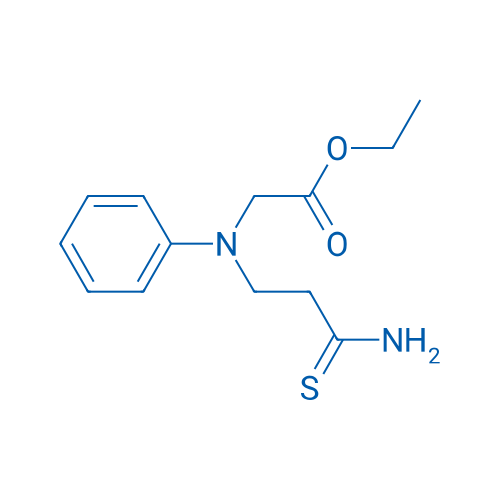Ethyl 2-[(2-carbamothioylethyl)(phenyl)amino]acetate 1g