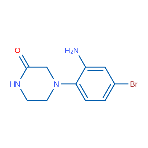 4-(2-Amino-4-bromophenyl)piperazin-2-one 5g