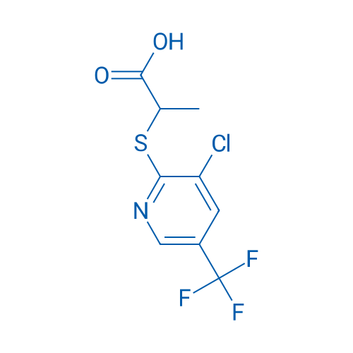 2-((3-Chloro-5-(trifluoromethyl)pyridin-2-yl)thio)propanoic acid 1g