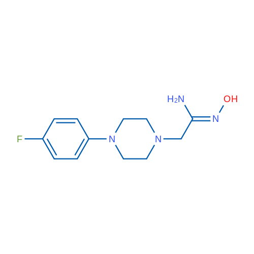 (1Z)-2-[4-(4-fluorophenyl)piperazin-1-yl]-n'-hydroxyethanimidamide 5g