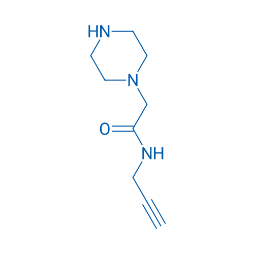 2-(Piperazin-1-yl)-N-(prop-2-yn-1-yl)acetamide 1g