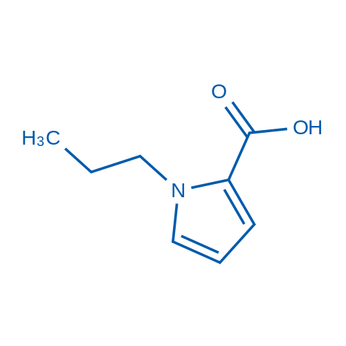1-Propyl-1H-pyrrole-2-carboxylic acid 100mg