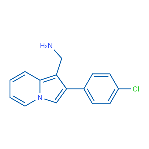 (2-(4-Chlorophenyl)indolizin-1-yl)methanamine 1g