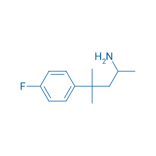 3-(4-Fluoro-phenyl)-1,3-dimethyl-butylamine 1g