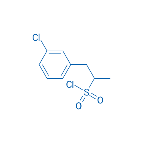 1-(3-Chlorophenyl)propane-2-sulfonyl chloride 100mg