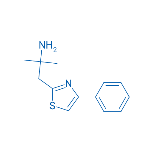 2-METHYL-1-(4-PHENYLTHIAZOL-2-YL)PROPAN-2-AMINE 250mg