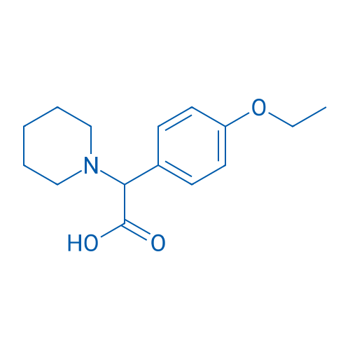 2-(4-Ethoxyphenyl)-2-(piperidin-1-yl)acetic acid 5g