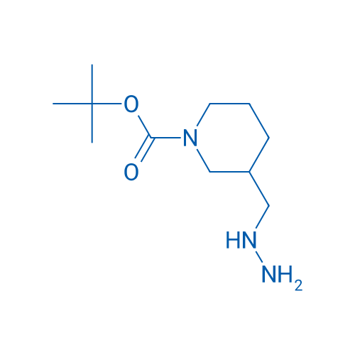 tert-Butyl 3-(hydrazinylmethyl)piperidine-1-carboxylate 100mg