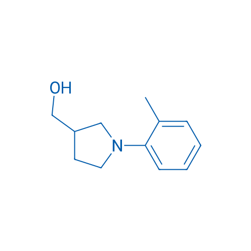 (1-(o-Tolyl)pyrrolidin-3-yl)methanol 50mg