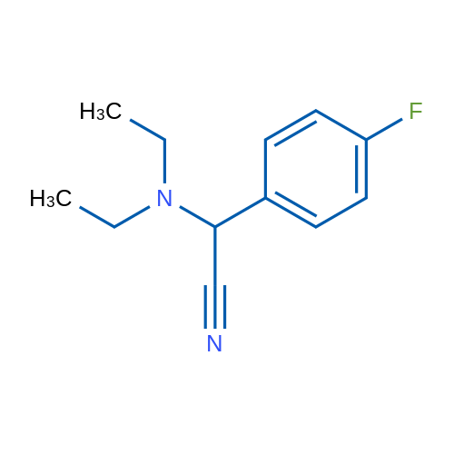 2-(Diethylamino)-2-(4-fluorophenyl)acetonitrile 1g