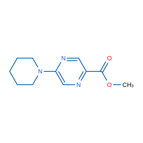 Methyl 5-(piperidin-1-yl)pyrazine-2-carboxylate 1g