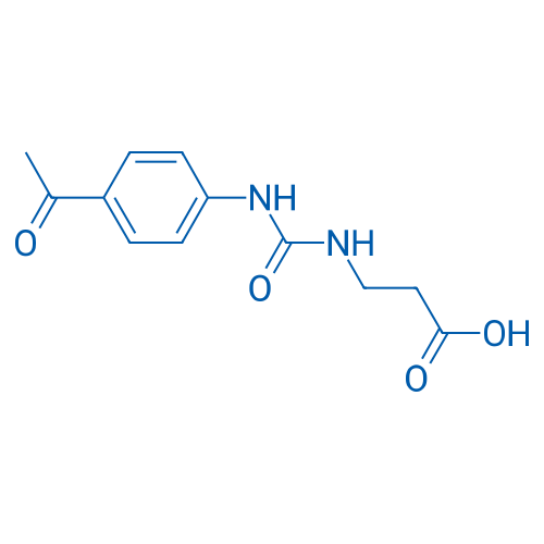 3-(3-(4-Acetylphenyl)ureido)propanoic acid 1g