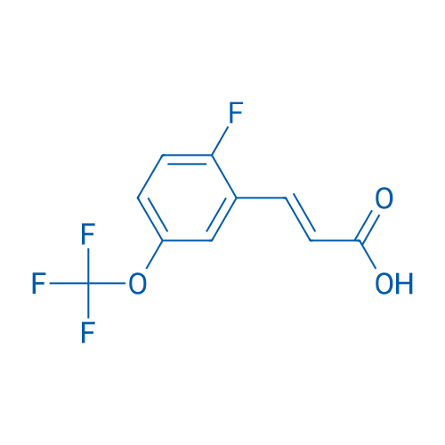 3-(2-Fluoro-5-(trifluoromethoxy)phenyl)acrylic acid 1g