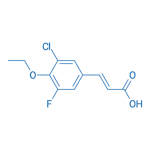 3-(3-Chloro-4-ethoxy-5-fluorophenyl)acrylic acid 1g