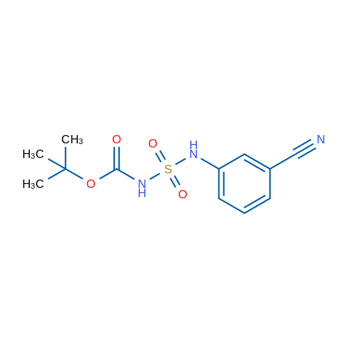 tert-Butyl N-[(3-cyanophenyl)sulfamoyl]carbamate 5g