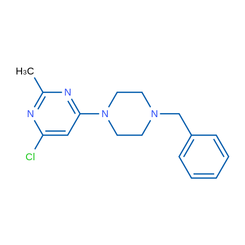 4-(4-Benzylpiperazin-1-yl)-6-chloro-2-methylpyrimidine 5g