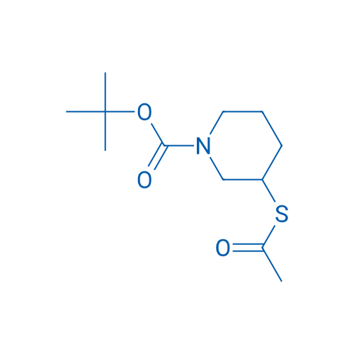 3-Acetylsulfanyl-1-Boc-piperidine 1g