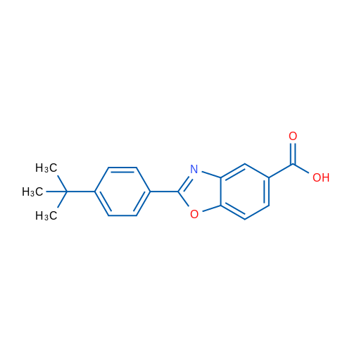 2-(4-(tert-Butyl)phenyl)benzo[d]oxazole-5-carboxylic acid 1g