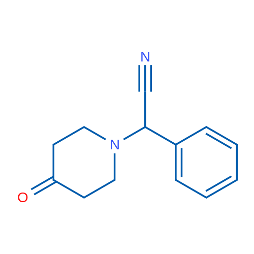 2-(4-Oxopiperidin-1-yl)-2-phenylacetonitrile 1g