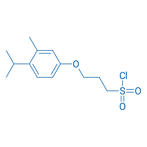 3-[3-Methyl-4-(propan-2-yl)phenoxy]propane-1-sulfonyl chloride 5g