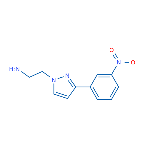 2-(3-(3-Nitrophenyl)-1H-pyrazol-1-yl)ethanamine 10g