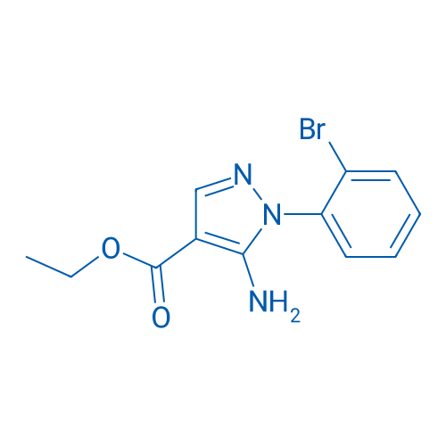 Ethyl 5-amino-1-(2-bromophenyl)-1H-pyrazole-4-carboxylate 5g