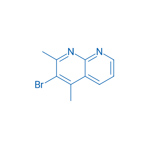3-Bromo-2,4-dimethyl-1,8-naphthyridine 250mg