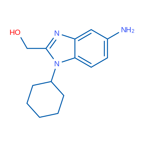 (5-Amino-1-cyclohexyl-1H-benzo[d]imidazol-2-yl)methanol 1g