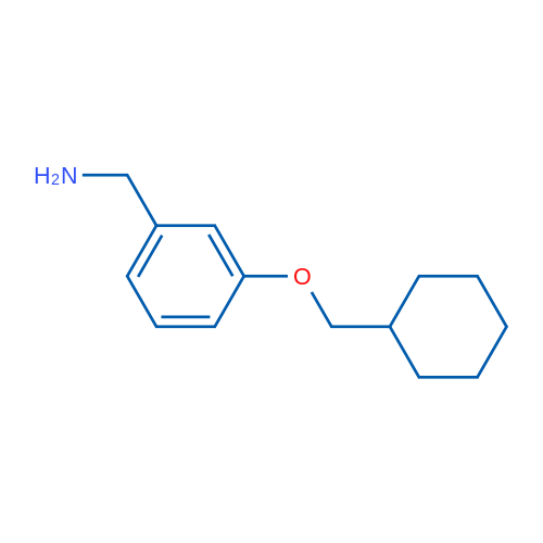 (3-(Cyclohexylmethoxy)phenyl)methanamine 1g