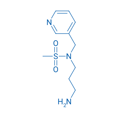 N-(3-Aminopropyl)-N-(pyridin-3-ylmethyl)methanesulfonamide 100mg