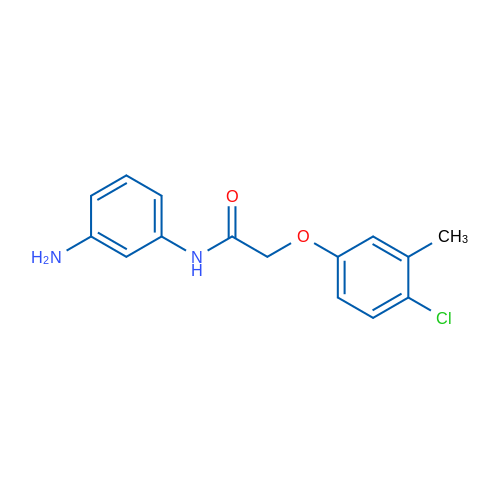 N-(3-Aminophenyl)-2-(4-chloro-3-methylphenoxy)acetamide 5g