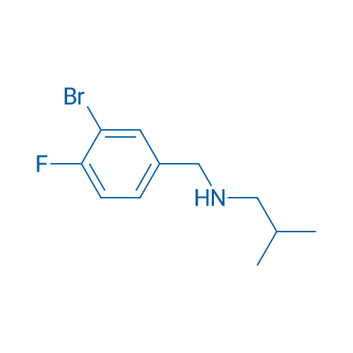 [(3-Bromo-4-fluorophenyl)methyl](2-methylpropyl)amine 1g