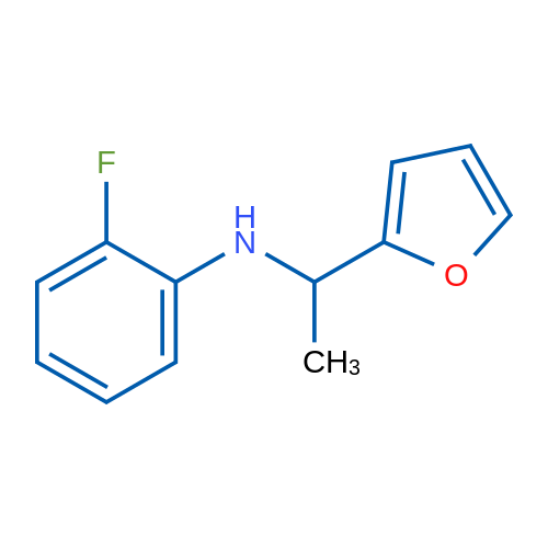 2-Fluoro-N-[1-(furan-2-yl)ethyl]aniline 1g