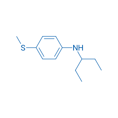 4-(Methylsulfanyl)-N-(pentan-3-yl)aniline 1g