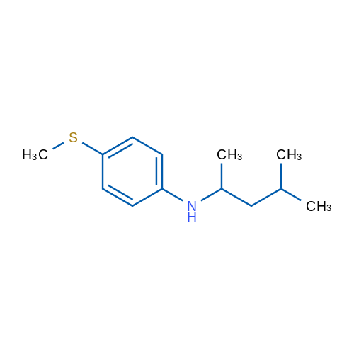 N-(4-Methylpentan-2-yl)-4-(methylsulfanyl)aniline 5g