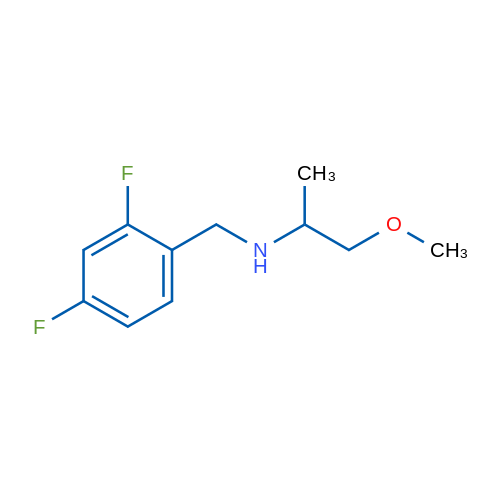 [(2,4-Difluorophenyl)methyl](1-methoxypropan-2-yl)amine 1g