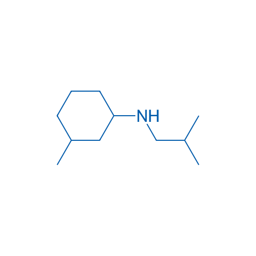 3-Methyl-N-(2-methylpropyl)cyclohexan-1-amine 250mg