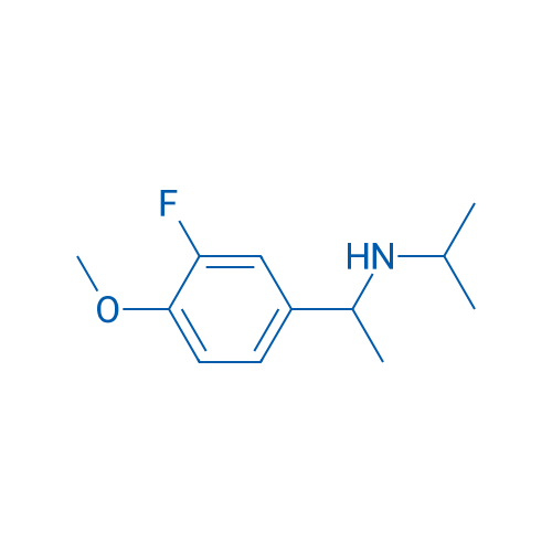 [1-(3-Fluoro-4-methoxyphenyl)ethyl](propan-2-yl)amine 1g