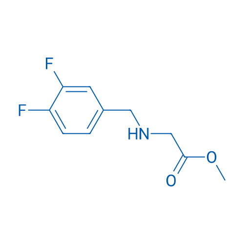 Methyl 2-{[(3,4-difluorophenyl)methyl]amino}acetate 1g