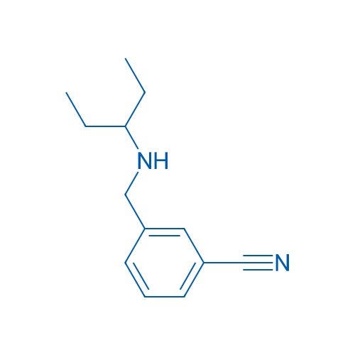 3-{[(pentan-3-yl)amino]methyl}benzonitrile 1g