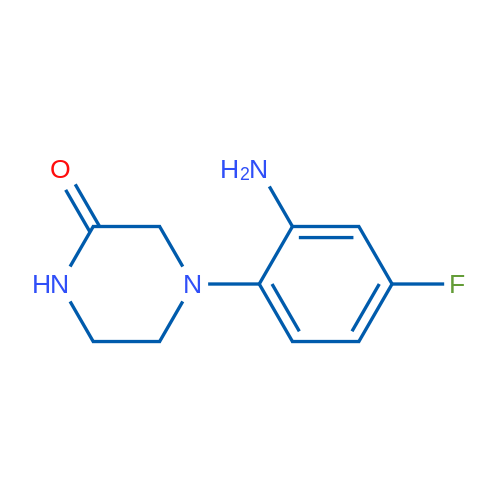 4-(2-Amino-4-fluorophenyl)piperazin-2-one 1g
