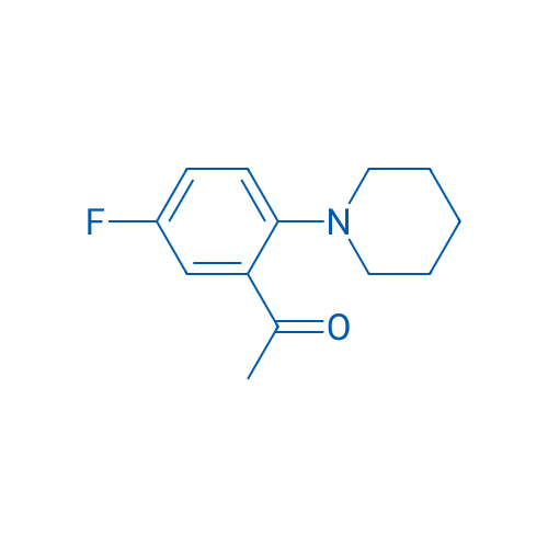1-(5-Fluoro-2-(piperidin-1-yl)phenyl)ethanone 5g