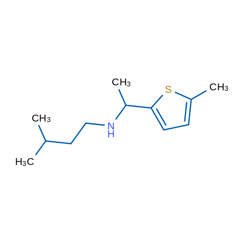 (3-Methylbutyl)[1-(5-methylthiophen-2-yl)ethyl]amine 1g