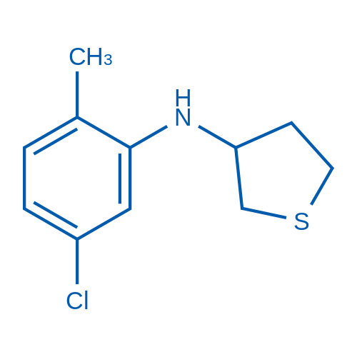 N-(5-Chloro-2-methylphenyl)thiolan-3-amine 5g
