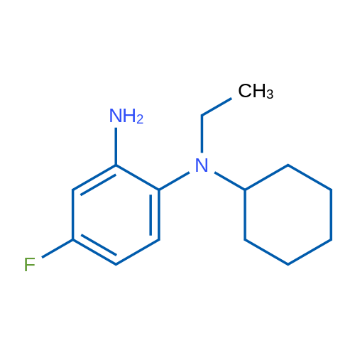 N1-Cyclohexyl-N1-ethyl-4-fluorobenzene-1,2-diamine 5g