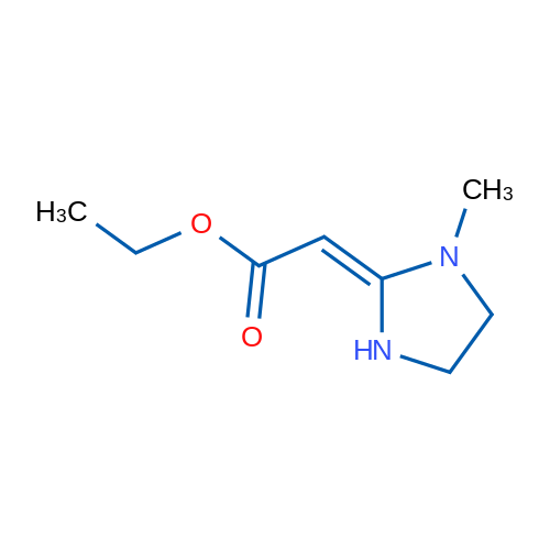 Ethyl 2-[(2E)-1-methylimidazolidin-2-ylidene]acetate 1g
